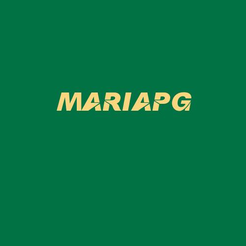 Logo da MARIAPG